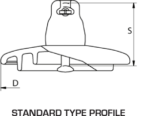 Toughened Glass Suspension Insulators Standard Type